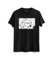 Steins;Gate Özel Baskılı Siyah Tshirt