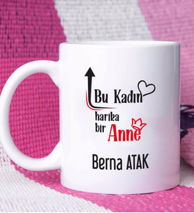 Anneler Günü Hediyesi Anneye Hediye - 14 - Kupa Bardak