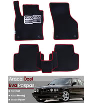 BMW 5 SERİSİ E34 SEDAN (1988-1996) Uyumlu EVA Paspas Tam Set–Araca Özel,Su Geçirmez