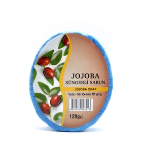 Jojoba Özlü Süngerli Sabun Banyo Duş Sabunu 120 G