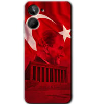 Realme 10 4G Kılıf HD Desen Baskılı Kılıf - Anıtkabir Atatürk