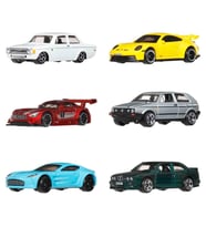 Hot Wheels Silver Serisi Euro Style 6'lı Paket Model Araba (Çok Renkli)