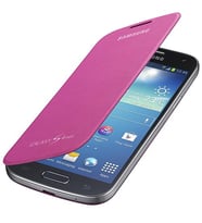 Galaxy S4 Mini i9190 ile Uyumlu Flip Cover Kılıf Pembe EF-FI919BPEGWW