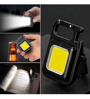 Anahtarlıklı, Açacaklı,Güçlü Mıknatıslı 3 Farklı Led Modlu Mini Boy Asılabilen Led Kamp Aydınlatması,El Feneri (5343)