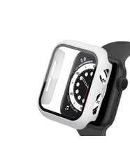BİNANO APPLE WATCH 44MM SENSE KASA VE EKRAN KORUYUCU BEYAZ
