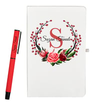 Arkadaşa Hediye , Anneye Hediye Kişiye Özel Defter ve Roller Kalem Seti