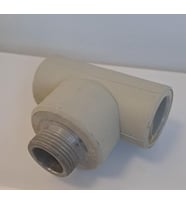 PPRC ERKEK TE Ø25x3/4"x25 ( EGE YILDIZ ) GRİ