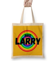 Larry Bird - Basketball gifts Vintage Retro Rainbow Quotes For BOYS AND Dad Bez Çanta Uzun Saplı