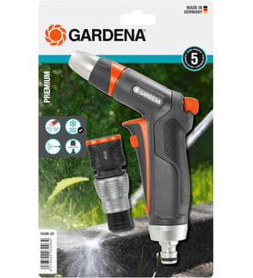 Gardena 18306-20 - Durdurma Konnektörlü Bağlantı Parçasıyla Birinci Sınıf, Sağlam Temizleme Başlığı (Standart)