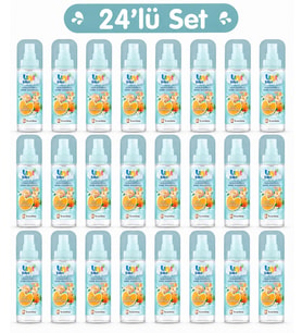 Uni Baby Bebek Kolonyası 150ML Nemlendiricili - Tatlı Esintiler (24 Lü Set)