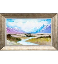 GÜMÜŞ ÇERÇEVELİ TABLO N1275