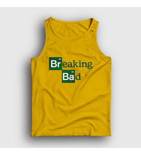 Presmono Unisex Sarı Logo Breaking Bad Atlet 185169tt (Sarı)