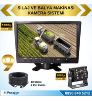 Traktör Balya Silaj Makinası Kamera Sistemi AHD 1080P Full HD Tak Kullan Pratik