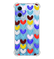 PrintiFy Xiaomi Redmi Note 12 5G Uyumlu Water Color 1 Baskılı Şeffaf Köşe Korumalı Antişok Kılıf