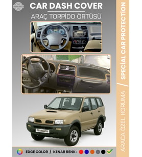 NISSAN TERRANO 2 R20 (1993-2006) Torpido Örtüsü Panel Koruma Tam Uyum UV Koruma Kaymaz Kolay Montaj