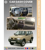 NISSAN TERRANO 2 R20 (1993-2006) Torpido Örtüsü Panel Koruma Tam Uyum UV Koruma Kaymaz Kolay Montaj