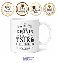 Sadece İki Kişinin Bildiği Sır Sır Değildir Kural İhlali Kupası Hediye Bardak