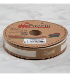Crafts Pamuk Katlı Biye Krem - D03