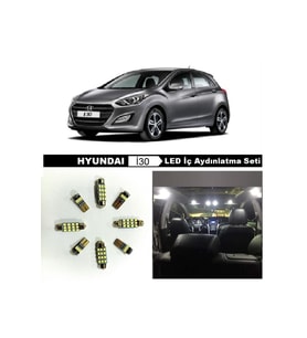 Hyundaı I30 Led Iç Aydınlatma Ampul Seti Beyaz