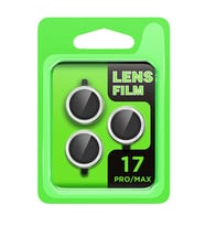 Newface Apple iPhone 17 Pro Raze Metal Kamera Lens - Gümüş