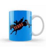 Texas Love Vintage Retro Kupa Bardak Porselen