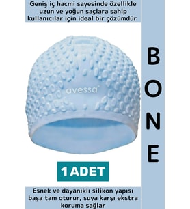 #Bone Su Sızdırmaz Esnek Yumuşak Silikon Havuz Deniz Yüzme Kulağa Su Geçirmez Büyük Beden Saç Bonesi