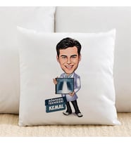 Kişiye Özel Karikatürlü Röntgen Teknikeri Yastık