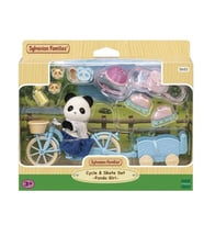 Sylvanian Families Bisiklet ve Paten Seti Panda Kız 5652