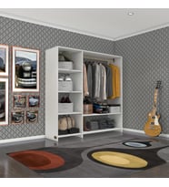 Kenzlife giysi dolabı mükremin 150*150*40 byz gardırop