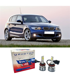 Bmw E87 Led Xenon Kısa Far Ampulü H7 Duo Yeni Seri Beyaz