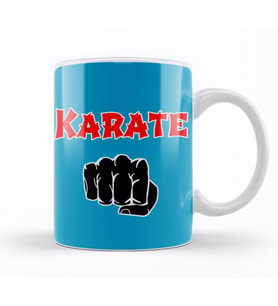 Karate Kupa Bardak Porselen