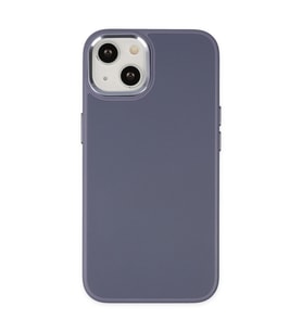 Iphone 14 Kılıf Asya Deri Silikon - Mor