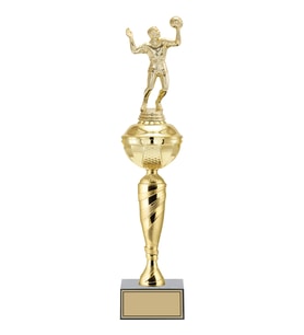 ODAK KUPA - Figürlü Kupalar - Voleybol Erkek Figürlü Kupalar FG-075 C - 46 cm