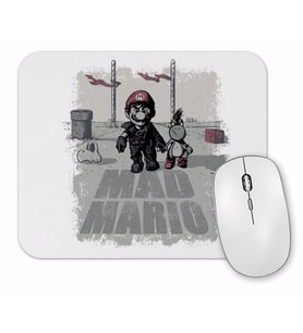Super Mario Atari Mad Mario Mouse Pad