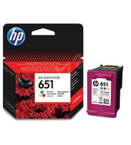 HP 651 C2P11A 3 Renkli Orijinal Mürekkep Kartuşu – 300 Sayfa
