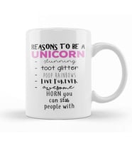 Reasons To Be A Unicorn Kupa Bardak Porselen