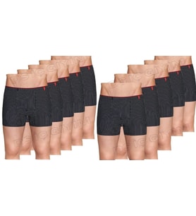 BERRAK 4433 ERKEK ÇİZGİLİ SPORT BOXER 10 ADET