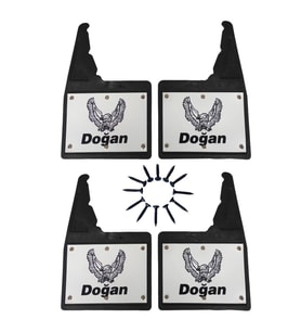 Tofaş Doğan-131 Doğan 4'lü Perçinli Ön/Arka Paçalık Çamurluk Tozluk TFS1RX001YD
