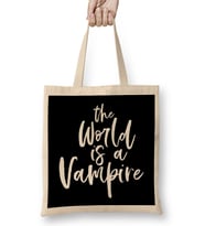 The World Is A Vampire Bez Çanta Uzun Saplı