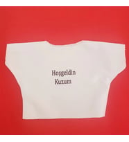 Mulvxkrg Krg02 Hoşgeldin Kuzum Yazılı Oyuncak Tişörtü (Mulvix)