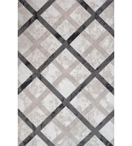 Dijital Kaymaz Yıkanabilir Antrasit Geometrik Salon Halısı Mutfak Halısı Koridor Halısı Yolluk 16110