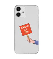 Iphone 12 Uyumlu Psikolojim İflas Etmiş Tasarımlı Şeffaf Telefon Kılıfı