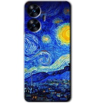 Realme C55 Kılıf HD Desen Baskılı Kılıf - Starry Night