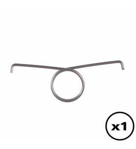 1 ADET Playstation 5 L2 R2 Tetik Yayı PS5 Kol Tamir PS5 Uyumlu Orjinal PS5 Yay Spring Yedek Parça (Gümüş)