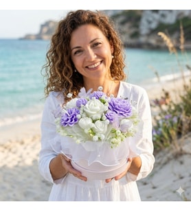 Kokulu Mum Buketi Kelebek Dokunuşu - Mumelia Candles Doğal Soya Şakayık Gül Lotus Tasarım