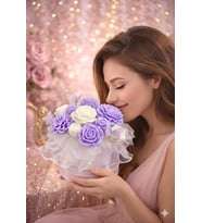 Mumelia Candles Kelebek Dokunuşu - Doğal Soya Mum Buketi