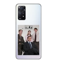 Redmi Note 11S - Note 11 Uyumlu The Office Tasarımlı Şeffaf Telefon Kılıfı