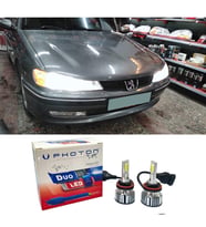 Peugeot 406 Led Xenon Uzun Far Ampulü H7 Duo Yeni Seri Beyaz