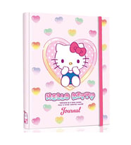 Victoria's Journals Hello Kitty Gizli Spiralli Sert Kapak 17x24 96 Yaprak Planlayıcı 524-1818