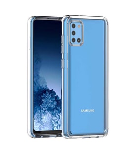 Galaxy A31 Kılıf Zore Coss Şeffaf Sert Silikon Kılıf (Renksiz)